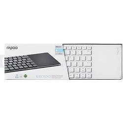 Foto van Rapoo e6700 toetsenbord bluetooth qwerty nederlands groen, wit