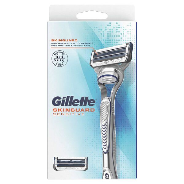 Foto van Gillette skinguard sensitive scheermes