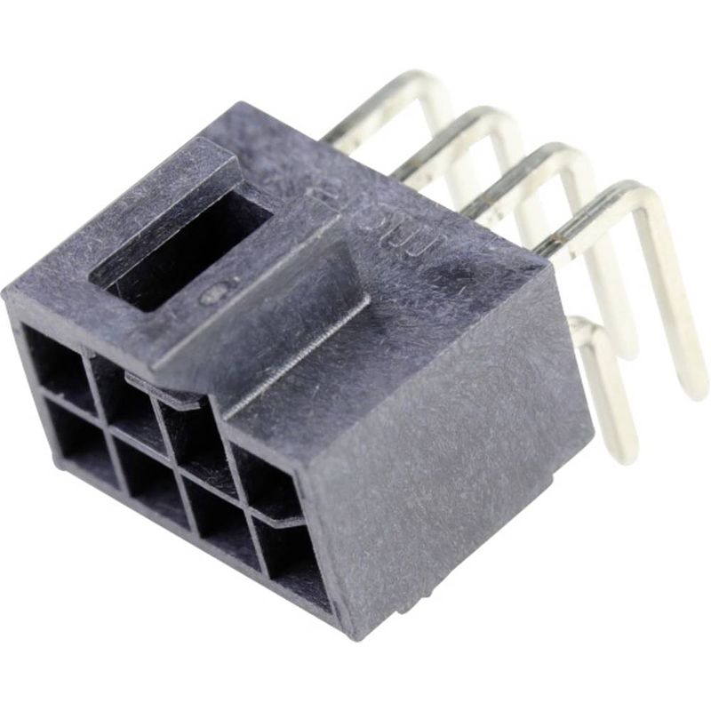 Foto van Molex 1053141108 female header, inbouw (standaard) totaal aantal polen 8 rastermaat: 2.5 mm 1 stuk(s) tray