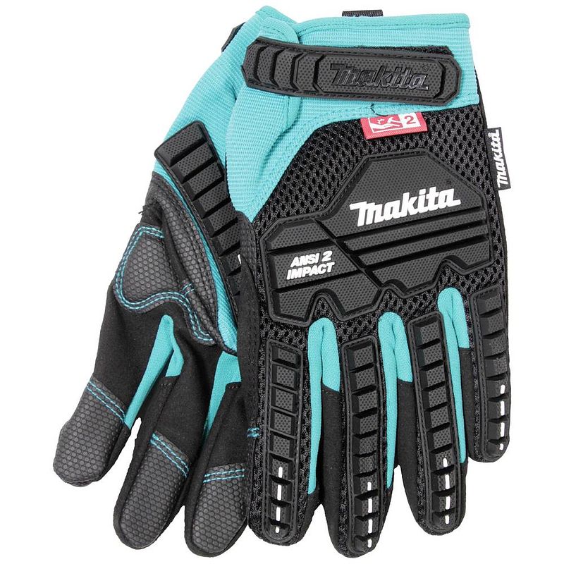 Foto van Makita arbeitshandschuhe gr. l p-84470 werkhandschoen maat (handschoen): l 1 stuk(s)