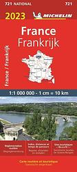 Foto van Michelin 721 frankrijk 2023 - paperback (9782067257986)