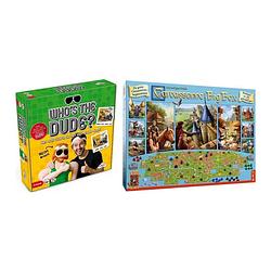 Foto van Spellenbundel - 2 stuks - who's the dude? & carcassonne big box 3