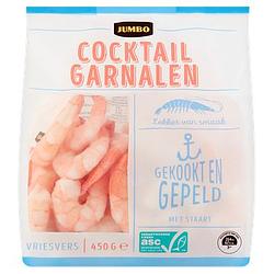 Foto van Jumbo cocktail garnalen 450g