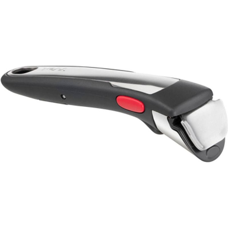 Foto van Tefal ingenio l9863202 verwijderbare handgreep - zwart - premium chroom - 17.5 x 4.5 cm