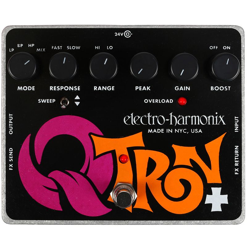 Foto van Electro harmonix q-tron plus envelope filter effects loop