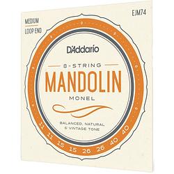 Foto van D'saddario ejm74 monel medium 11-40 snaren voor mandoline