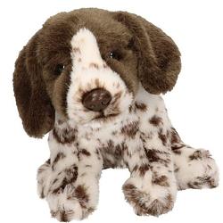 Foto van Pluche engelse pointer honden knuffel 17 cm speelgoed - knuffel huisdieren