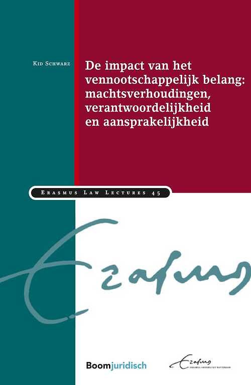 Foto van De impact van het vennootschappelijk belang: machtsverhoudingen, verantwoordelijkheid en aansprakelijkheid - kid schwarz - ebook (9789462749146)