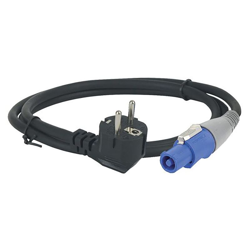 Foto van Showtec pro power connector - schuko stroomkabel 20m