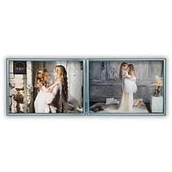 Foto van Haes deco - duo verzilverde fotolijst como 2x 10x15 cm - dvp12115-2