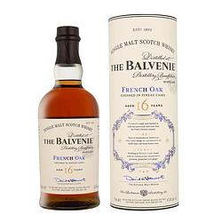 Foto van Balvenie 16 years french oak 70cl whisky + giftbox