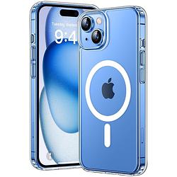 Foto van Just in case soft tpu case magsafe voor apple iphone 15 telefoonhoesje transparant