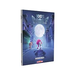 Foto van Studio 100 vriendenboek 100% wolf junior 20,5 cm karton paars