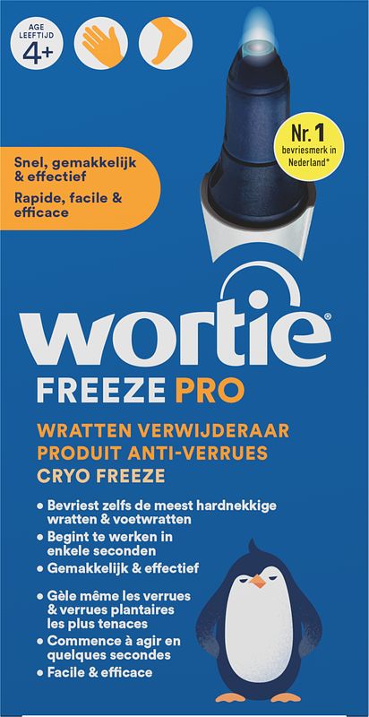 Foto van Wortie freeze pro