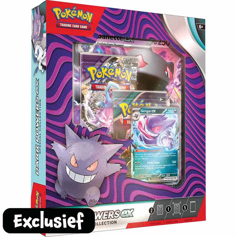 Foto van Pokémon tcg dark powers ex special collection