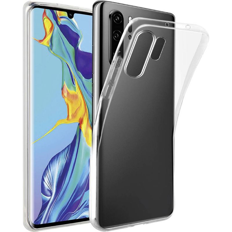 Foto van Vivanco super slim backcover huawei p30 pro transparant