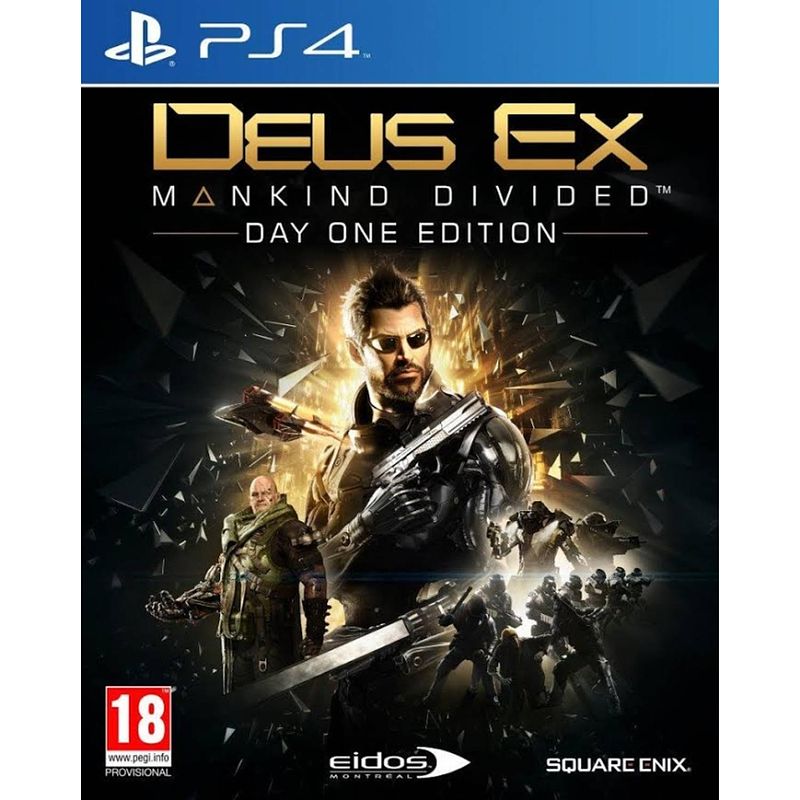 Foto van Deus ex mankind divided (day 1 edition) - ps4