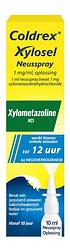 Foto van Coldrex neusspray xylosel 1mg/ml - xylometazoline neusspray bij neusverkoudheid