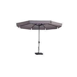 Foto van Madison parasol syros luxe - taupe - ø350 cm