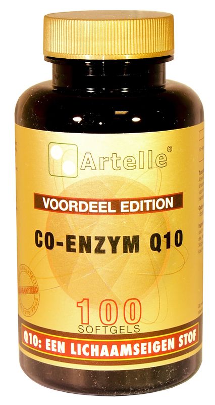 Foto van Artelle co-enzym q10 100mg softgels