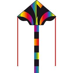 Foto van Invento eenlijnskindervlieger simple flyer radient rainbow 120 cm