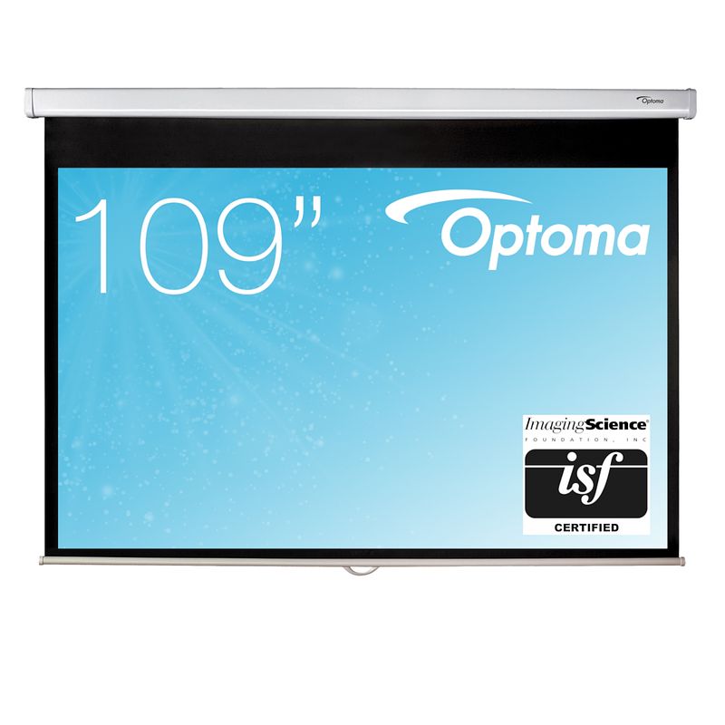 Foto van Optoma ds-1109pmg+ 109 inch 16:10 projectiescherm