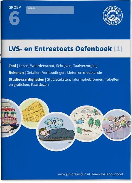 Foto van Lvs- en entreetoets oefenboek (1) - paperback (9789492265043)