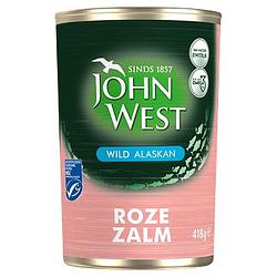 Foto van John west wilde roze zalm msc 418 gram bij jumbo