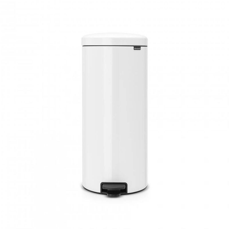 Foto van Brabantia newicon pedaalemmer 30 liter met metalen binnenemmer - white