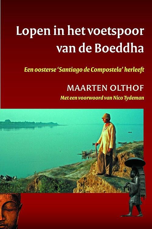 Foto van Lopen in het voetspoor van de boeddha - maarten olthof - ebook (9789025971199)