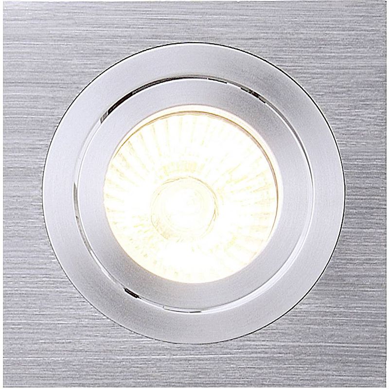 Foto van Slv 111361 new tria i inbouwring halogeen gu10 50 w aluminium (geborsteld)