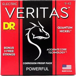 Foto van Dr strings vte-9 veritas light 9-42 elektrische gitaarsnaren