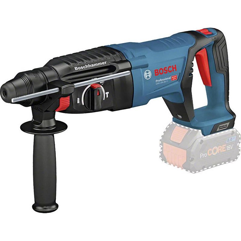 Foto van Bosch professional gbh18v-26d 0611916001 accu-boorhamer 18 v li-ion