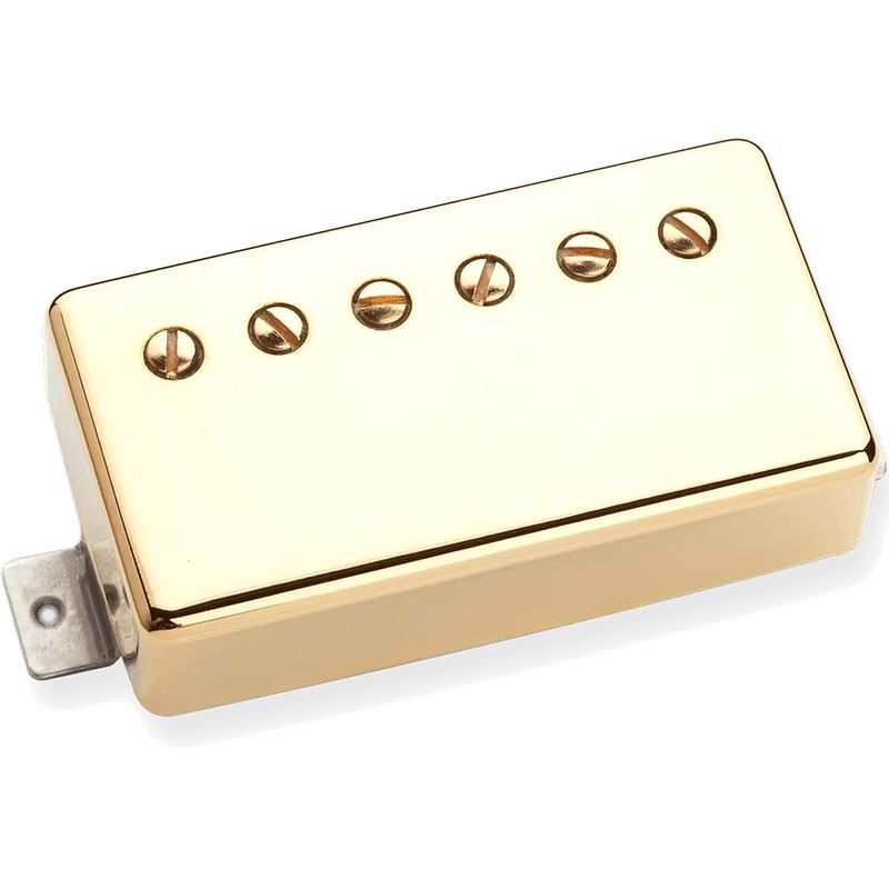 Foto van Seymour duncan sh-1n 59 humbucker neck 2 conductor gold cover gitaarelement