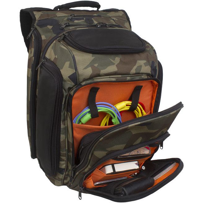 Foto van Udg ultimate digi backpack camo/orange inside 15.4" dj-laptop rugtas
