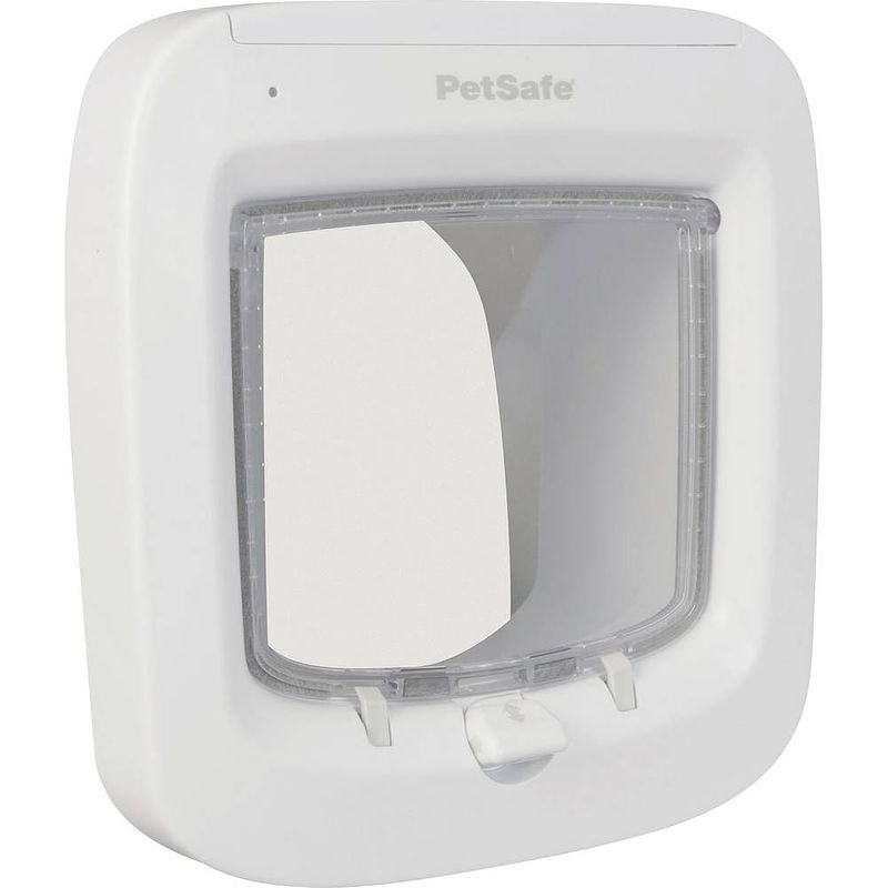 Foto van Petsafe mikrochip huisdierluik wit 1 stuk(s)