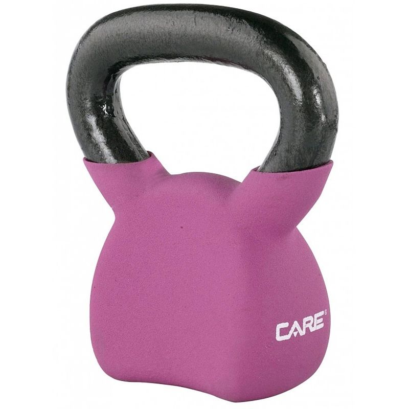 Foto van Care fitness kettlebell 4 kg roze