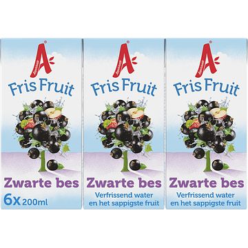 Foto van Appelsientje frisfruit zwarte bes 6x200ml bij jumbo