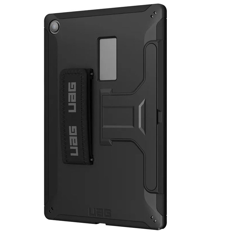 Foto van Uag scout bookcase samsung galaxy tab a9 plus tablethoesje zwart