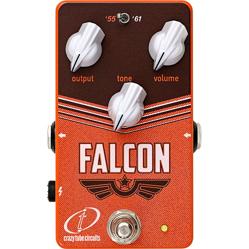 Foto van Crazy tube circuits falcon overdrive effectpedaal