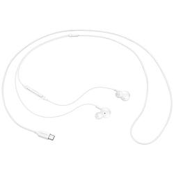 Foto van Samsung eo-ic100bwegeu in ear oordopjes b-grade (nieuwstaat, beschadigde/ontbrekende verpakking) kabel stereo wit volumeregeling, microfoon uitschakelbaar