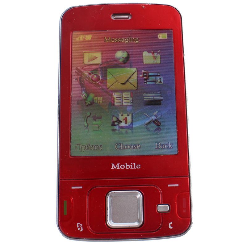 Foto van Johntoy mobiele speelgoed telefoon rood 13 x 5.5