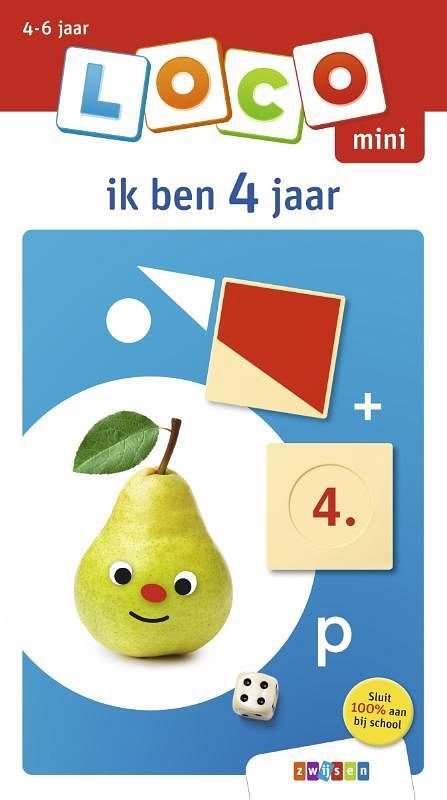 Foto van Loco mini ik ben 4 jaar - paperback (9789048747221)