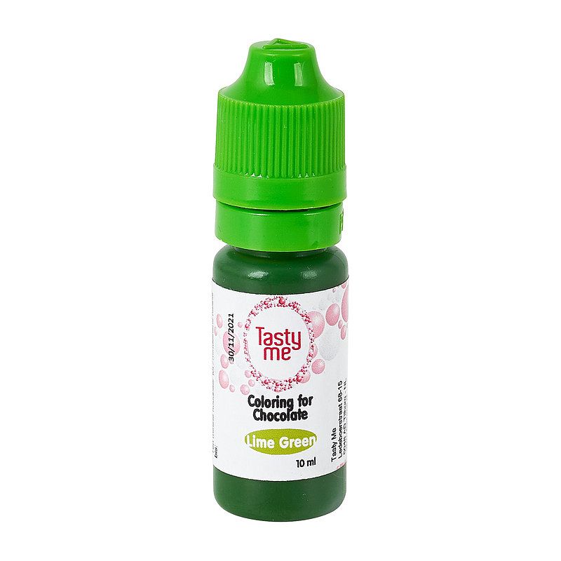 Foto van Tasty me chocolade kleurstof - groen - 10 ml