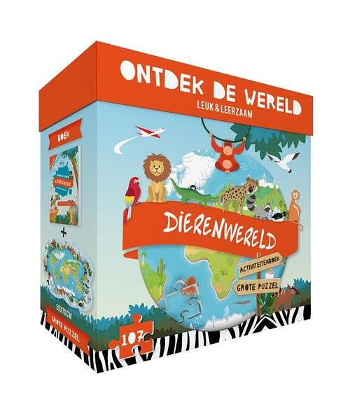 Foto van Ontdek de wereld - dierenwereld - paperback (9789463544801)