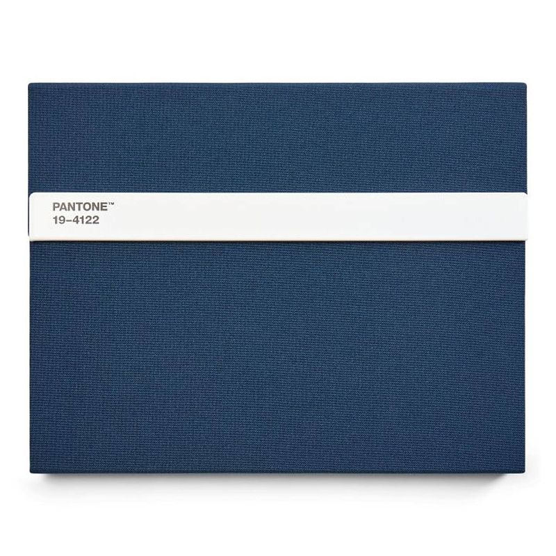 Foto van Copenhagen design - notitieboek met potlood - dark blue 2965 c - papier - blauw