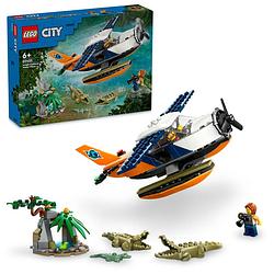 Foto van Lego city jungleonderzoekers watervliegtuig 60425