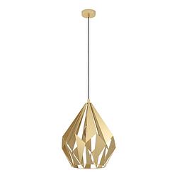 Foto van Eglo carlton hanglamp - e27 - ø 38,5 cm - goud