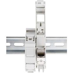 Foto van Digitus an-25187 din-railadapter voor keystone module ip20 din-rails