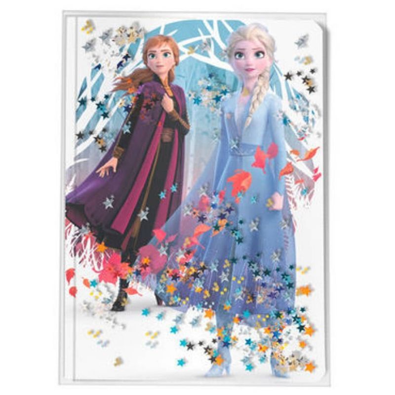 Foto van Kids licensing dagboek frozen 2 meisjes 20 x 14,5 cm blauw/paars